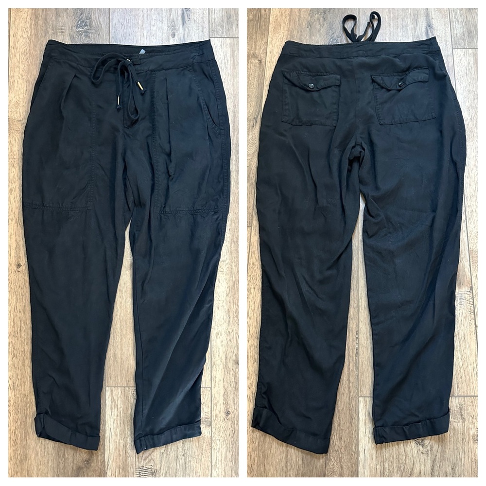 Young, Fabulous, and Broke, Women’s Cargo Jogger, Relaxed Fit, Black, Utility, M